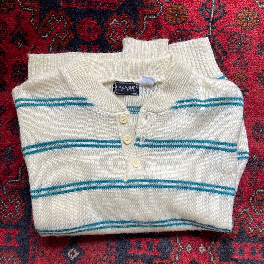 Vintage Lazarus Men's Crewneck Sweater